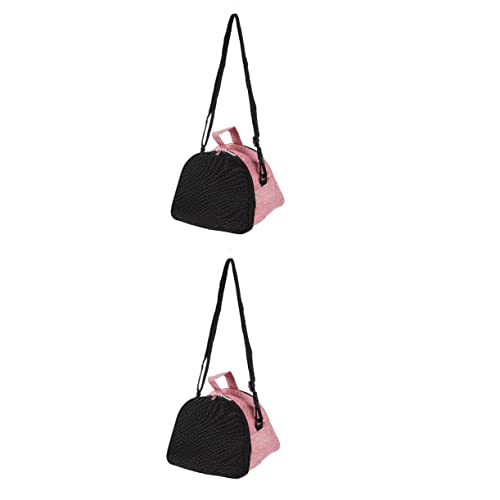 Mipcase 2 Stücke Meerschweinchen Reisetasche Atmungsaktive Bunny Träger Kompakte Ratte Tasche Für Haustier Ausflüge Schulter Gurt von Mipcase
