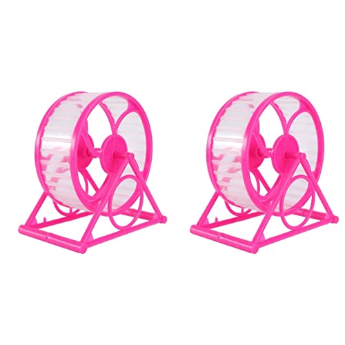 Mipcase 2 Stücke Hamster Jogging Übung Spielzeug Pet Übung Rad Rad Für Hamster Eichhörnchen von Mipcase