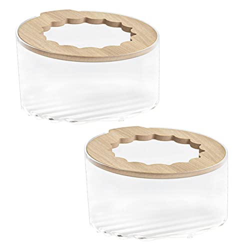 Mipcase Multifunktionales Hamster-meerschweinchen-Badezimmer Aus Kunststoff Sandbadebox Mit Deckel Haustier-toiletten-trainingsset von Mipcase