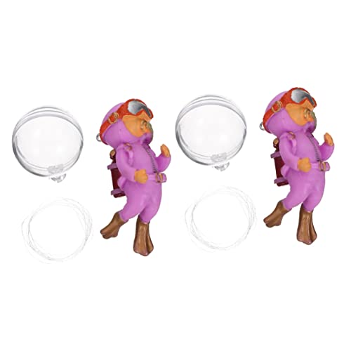 Mipcase 2 Stücke Realistische Fisch Tank Taucher Ornament Tragen-beständig Schwimm Taucher Für Aquarium Decor Mipcase 2 Stücke Realistische Fisch Tank Taucher Ornament Tragen-beständig Schwimm Taucher Für Aquarium Decor von Mipcase