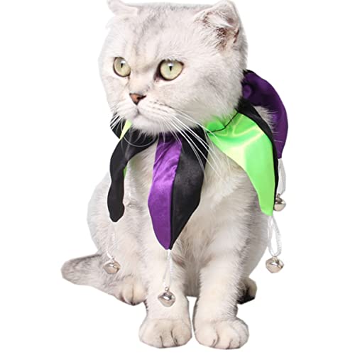 Mipcase Hundehalsband 2er-Pack Halloween-Party- Für Haustiere Größe L Lustige Halsbekleidung Für Katzen Und Hunde/grün von Mipcase