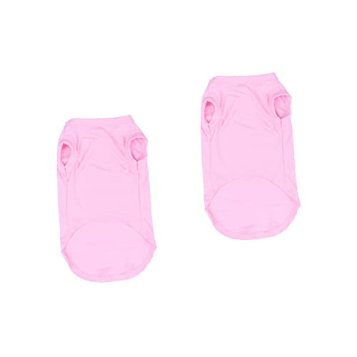 Mipcase 2 Stücke Casual Weste Hund T-Shirt Haustier Kleidung Welpen Hemd Leichte Weste Für Hunde Größe S Mipcase 2 Stücke Casual Weste Hund T-Shirt Haustier Kleidung Welpen Hemd Leichte Weste Für Hunde Größe S von Mipcase