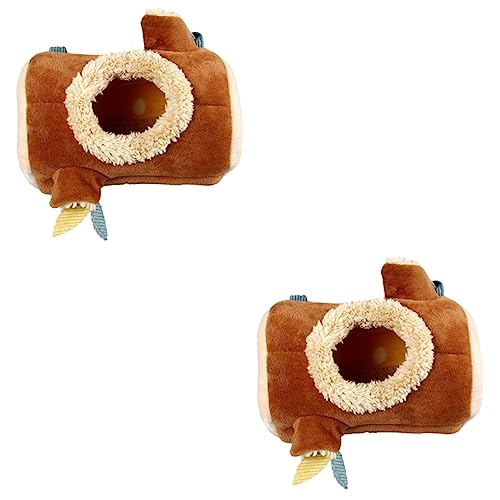 Mipcase 2 Stücke Hamster Zubehör Hängematte Atmungsaktive Material Bequemen Schlaf für Ihre Haustier von Mipcase
