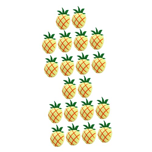 Mipcase 20 STK Haustier Spielendes Spielzeug Katze Plüschtier Plüschkatzenspielzeug Katzenbissspielzeug Ananas Spielzeug Kätzchen Beißspielzeug Kätzchen Kauspielzeug Katzenminze Zubehör Mipcase 20 STK Haustier Spielendes Spielzeug Katze Plüschtier Plüschkatzenspielzeug Katzenbissspielzeug Ananas Spielzeug Kätzchen Beißspielzeug Kätzchen Kauspielzeug Katzenminze Zubehör von Mipcase