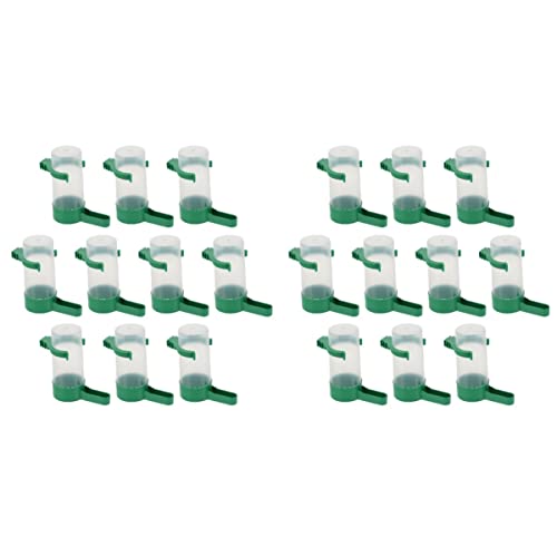 Mipcase 2sets Haustier Wasserkocher Für Vögel Taube Trinken Schalen Vogel Wasser Feeder Einfache Stilvolle 10 Stücke * 2 von Mipcase