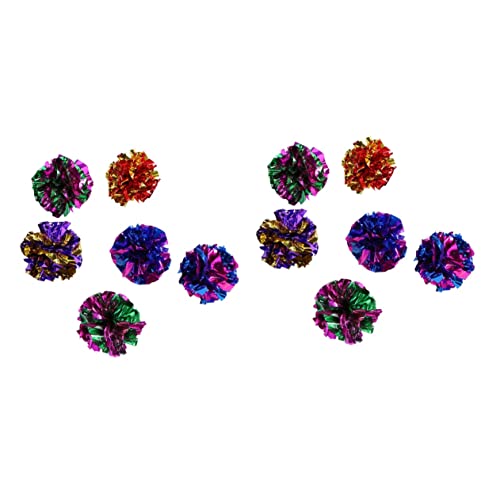 Mipcase 20 STK Spielzeug Mylar-Kugeln Crinkle-bälle Für Katzen Katzenball Die Katze Mipcase 20 STK Spielzeug Mylar-Kugeln Crinkle-bälle Für Katzen Katzenball Die Katze von Mipcase