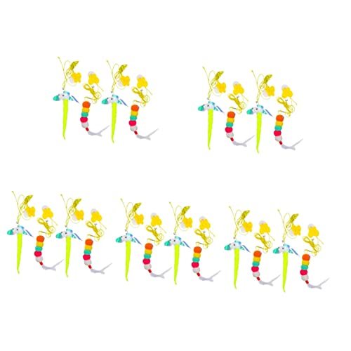 Mipcase 5sets Katzenspielzeug Interaktives Tragbares Katzenspielzeug Für Den Innenbereich Lustiges Spielzeug Für Die Katzenversorgung 4pcs * 5 Mipcase 5sets Katzenspielzeug Interaktives Tragbares Katzenspielzeug Für Den Innenbereich Lustiges Spielzeug Für Die Katzenversorgung 4pcs * 5 von Mipcase
