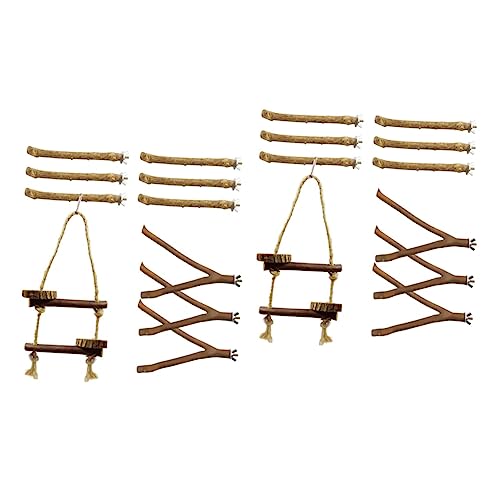 Mipcase 20 STK Papagei Spielzeug Papageienkäfig Barsch Trainingsstand Für Haustiere Schaukelspielzeug Papagei Papageienbarsch Klein Vogel Stehender Stock Protokoll Hölzern Vogelregal Mipcase 20 STK Papagei Spielzeug Papageienkäfig Barsch Trainingsstand Für Haustiere Schaukelspielzeug Papagei Papageienbarsch Klein Vogel Stehender Stock Protokoll Hölzern Vogelregal von Mipcase