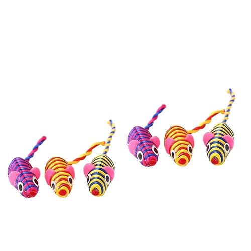 Mipcase 2 Sets Haustierspielzeug Falsche Mäuse Interaktives Spielzeug Für Katzen Und Kätzchen Unterhaltsam Und Anregend Spielbegleiter 10 Stück X 2 Mipcase 2 Sets Haustierspielzeug Falsche Mäuse Interaktives Spielzeug Für Katzen Und Kätzchen Unterhaltsam Und Anregend Spielbegleiter 10 Stück X 2 von Mipcase