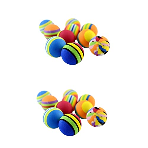 Mipcase 2 Sets Zahnreinigungsspielzeug Für Hunde 42 Mm Welpen Eva-Tennis Quietschendes Hundespielzeug Für Training Und Spiel 10 Stück X 2 Mipcase 2 Sets Zahnreinigungsspielzeug Für Hunde 42 Mm Welpen Eva-Tennis Quietschendes Hundespielzeug Für Training Und Spiel 10 Stück X 2 von Mipcase