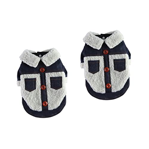 Mipcase 2-teiliges Stilvolles Haustier-Outfit Gemütlicher Mantel Für Hunde Atmungsaktives Material Mipcase 2-teiliges Stilvolles Haustier-Outfit Gemütlicher Mantel Für Hunde Atmungsaktives Material von Mipcase