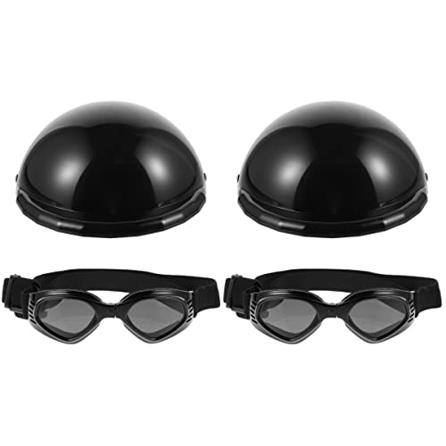 Mipcase 2 Sets Haustier Hut Hund Kunststoff Helm Hund Dekorative Gläser Haustier Helm Kopfschmuck Hund Zubehör Mipcase 2 Sets Haustier Hut Hund Kunststoff Helm Hund Dekorative Gläser Haustier Helm Kopfschmuck Hund Zubehör von Mipcase