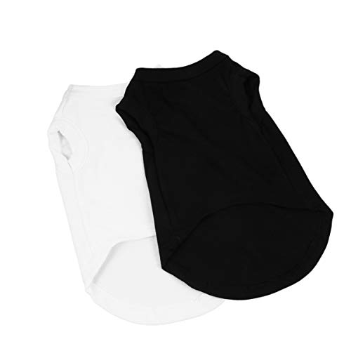 Mipcase 2st Baumwollhund Hundeweste Freizeitmantel Für Hunde Welpenkleidung Welpen äntel Hundebekleidung Aus Baumwolle Welpen-Outfits Haustierkostü Sportjacke Baumwoll T-Shirt Sommer Mipcase 2st Baumwollhund Hundeweste Freizeitmantel Für Hunde Welpenkleidung Welpen äntel Hundebekleidung Aus Baumwolle Welpen-Outfits Haustierkostü Sportjacke Baumwoll T-Shirt Sommer von Mipcase