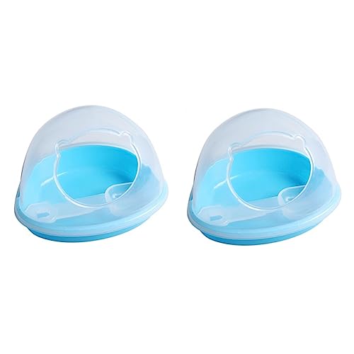Mipcase 2 Stück Handheld Hamster Sand Badezimmer Einzigartiges Design Für Hamster Katzentoilette Robustes Material Haustierfreundlich Mipcase 2 Stück Handheld Hamster Sand Badezimmer Einzigartiges Design Für Hamster Katzentoilette Robustes Material Haustierfreundlich von Mipcase