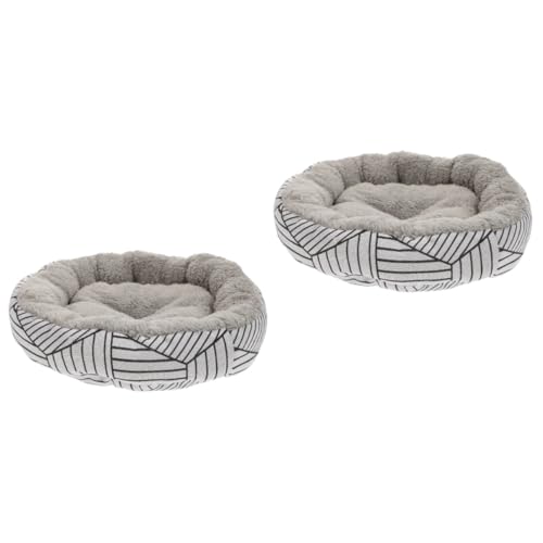 Mipcase 2 Stücke Katze Nest Lamm Fleece Pet Kennel Kompakte Hund Bett Innen Haustier Bett Komfortable Nest Mipcase 2 Stücke Katze Nest Lamm Fleece Pet Kennel Kompakte Hund Bett Innen Haustier Bett Komfortable Nest von Mipcase