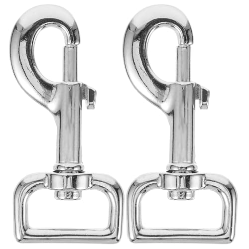 Mipcase 2stücke Hundeleinenverschluss Aus Metall Drehbarer Karabinerhaken Für Hundeleinen Leicht Und Robust Für Sicheres Verbinden Von Haustieren Mipcase 2stücke Hundeleinenverschluss Aus Metall Drehbarer Karabinerhaken Für Hundeleinen Leicht Und Robust Für Sicheres Verbinden Von Haustieren von Mipcase