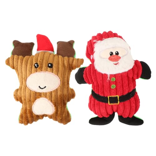Mipcase 2st Weihnachts-plüschtier Mit Hundegeräusch Interaktives Welpenspielzeug Weihnachtsspielzeug Für Haustiere Interessantes Kauspielzeug Backenzahnkugeln Für Zubehör Beissen Mipcase 2st Weihnachts-plüschtier Mit Hundegeräusch Interaktives Welpenspielzeug Weihnachtsspielzeug Für Haustiere Interessantes Kauspielzeug Backenzahnkugeln Für Zubehör Beissen von Mipcase