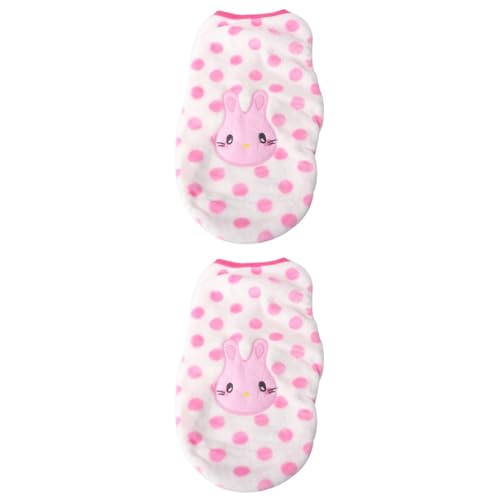 Mipcase 2stücke Winter Hundekleidung Für Kleine Hunde Flanell Weste Mit Cartoon- Warm Und Bequem Für Chihuahua Und Französische Bulldoggen XL Hase Haustier Outfit Mipcase 2stücke Winter Hundekleidung Für Kleine Hunde Flanell Weste Mit Cartoon- Warm Und Bequem Für Chihuahua Und Französische Bulldoggen XL Hase Haustier Outfit von Mipcase