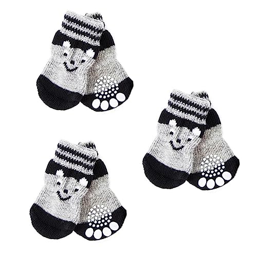 Mipcase Haustiersocken 3 Paar Nicht Für Hunde Geeignete Baumwollstrümpfe Für Komfort Und Zu Hause von Mipcase