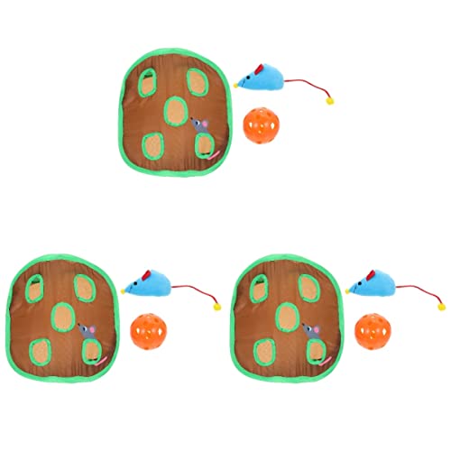 Mipcase 3 Sets Katzenspielzeug Für Hauskatzen 9 Löcher Katzentunnel Interaktive Spiel- Und Übungsfunktionen Mipcase 3 Sets Katzenspielzeug Für Hauskatzen 9 Löcher Katzentunnel Interaktive Spiel- Und Übungsfunktionen von Mipcase