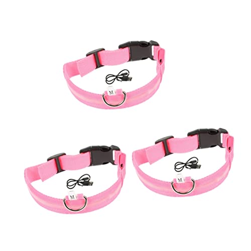 Mipcase 3 Sätze Hundehalsband Sicherheitshalsband Für Hunde Reflektierendes Haustierhalsband Helles Sicherheitshalsband Für Haustiere Katzenhalsbänder Siebdruck Polyester Einstellbar Mipcase 3 Sätze Hundehalsband Sicherheitshalsband Für Hunde Reflektierendes Haustierhalsband Helles Sicherheitshalsband Für Haustiere Katzenhalsbänder Siebdruck Polyester Einstellbar von Mipcase