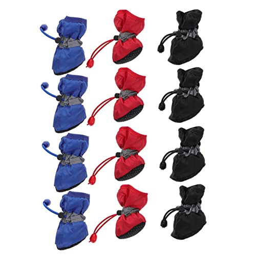 Mipcase Hundestiefel 3er-Set Regenschuhe Für Haustiere Leicht Zu Tragende Riemen Für Regnerische Tage Mipcase Hundestiefel 3er-Set Regenschuhe Für Haustiere Leicht Zu Tragende Riemen Für Regnerische Tage von Mipcase