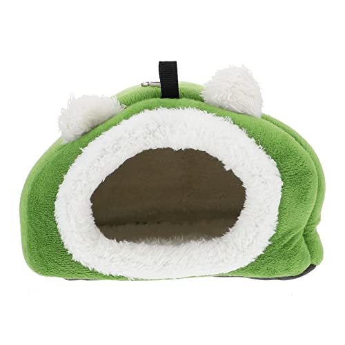 Mipcase 3 Stück Leichtes Haustierkäfigzubehör Hamsterhausbett Warme Baumwolle Multifunktionales Verstecknest Für Meerschweinchen von Mipcase