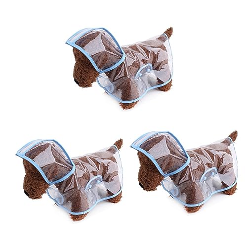 Mipcase 3 Stücke Leichte Hund Regenmantel Tasche Haustier Regenbekleidung Für Hunde Xs Mipcase 3 Stücke Leichte Hund Regenmantel Tasche Haustier Regenbekleidung Für Hunde Xs von Mipcase