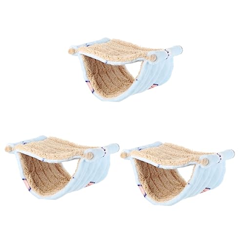 Mipcase 3 Stücke Multi-Zweck Hamster Bett Chinchilla Hängematte Guinea Pig Bett Dekorative Nest Mipcase 3 Stücke Multi-Zweck Hamster Bett Chinchilla Hängematte Guinea Pig Bett Dekorative Nest von Mipcase