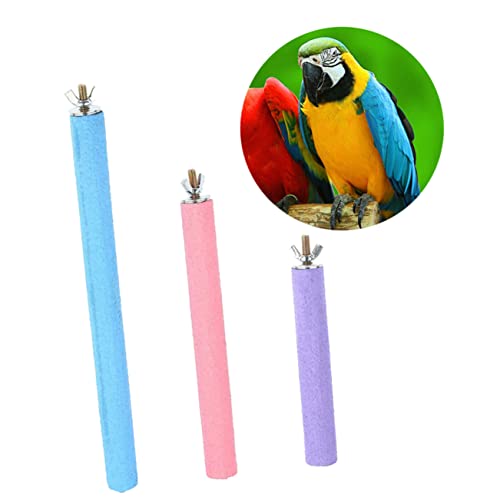 Mipcase 3st Papageienspielzeug Sittiche Spielzeug Vogelspielzeug Papagei Spielzeug Vogelschnabel-schleifstein Mineralblock Für Vögel Sittich Spielzeug Hölzern Gefrostet Aufstehen Mipcase 3st Papageienspielzeug Sittiche Spielzeug Vogelspielzeug Papagei Spielzeug Vogelschnabel-schleifstein Mineralblock Für Vögel Sittich Spielzeug Hölzern Gefrostet Aufstehen von Mipcase