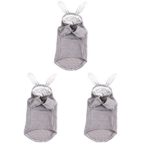Mipcase 3 Stücke Modische Haustier Kleidung Ohr Hoodies für Welpen Hunde Katzen Komfortable Mipcase 3 Stücke Modische Haustier Kleidung Ohr Hoodies für Welpen Hunde Katzen Komfortable von Mipcase