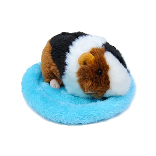 Mipcase Luxuriöse Weiche Und Warme Hamsterbettmatte 3 Stück Runde Komfortpolster Für Ratten Hamster Mäuse Eichhörnchen Haustiere Größe L Zufällige Farbauswahl von Mipcase