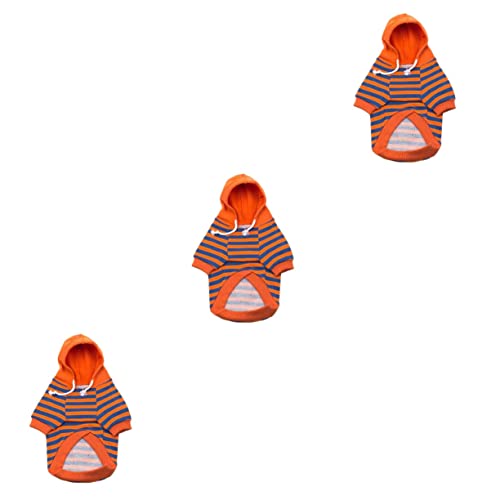 Mipcase 3-teiliges Modisches Haustier-Overall Gestreift Für 4 Beine Weiches Baumwollmaterial Warm Und Gemütlich Für Outdoor-Abenteuer Mipcase 3-teiliges Modisches Haustier-Overall Gestreift Für 4 Beine Weiches Baumwollmaterial Warm Und Gemütlich Für Outdoor-Abenteuer von Mipcase