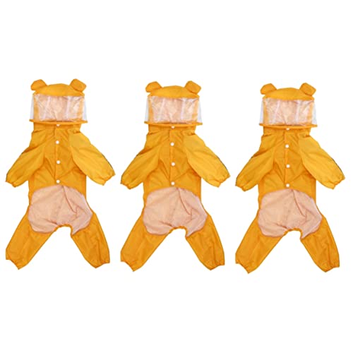 Mipcase 3 Stücke Hund Regenmantel Kapuze Haustier Regen Jacke Entzückende Haustier Regen Poncho Outdoor Hund Kleidung Pet Supplies Mipcase 3 Stücke Hund Regenmantel Kapuze Haustier Regen Jacke Entzückende Haustier Regen Poncho Outdoor Hund Kleidung Pet Supplies von Mipcase