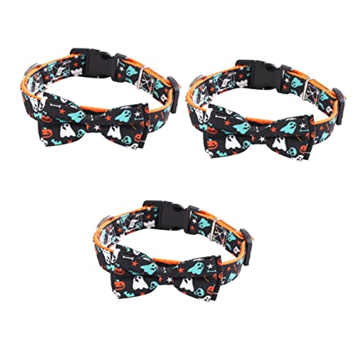 Mipcase 3 Stück Haustierbedarf Halloween Themen Katzenhundehalsband Entzückende Haustierkostüme Halskette Für Partys Mipcase 3 Stück Haustierbedarf Halloween Themen Katzenhundehalsband Entzückende Haustierkostüme Halskette Für Partys von Mipcase