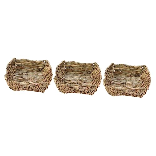 Mipcase 3st Hamsterbett Haustierzubehör Igel Hölzern Grasnest Mipcase 3st Hamsterbett Haustierzubehör Igel Hölzern Grasnest von Mipcase