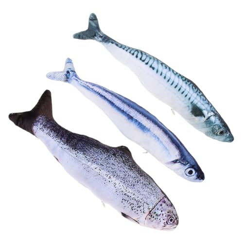 Mipcase 3stücke Katzenminze Fischspielzeug Interaktive Katzenspielzeuge Für Kätzchen Lange Plüschfische Mit Lebendigen Farben Selbstunterhaltend Für Spiel Und Bewegung Mipcase 3stücke Katzenminze Fischspielzeug Interaktive Katzenspielzeuge Für Kätzchen Lange Plüschfische Mit Lebendigen Farben Selbstunterhaltend Für Spiel Und Bewegung von Mipcase