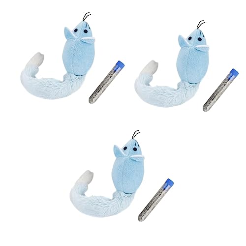 Mipcase 3 Stücke Katze Interaktive Playtoy Haustier Spielzeug Plüsch Mäuse Für Katzen Neugier Mipcase 3 Stücke Katze Interaktive Playtoy Haustier Spielzeug Plüsch Mäuse Für Katzen Neugier von Mipcase