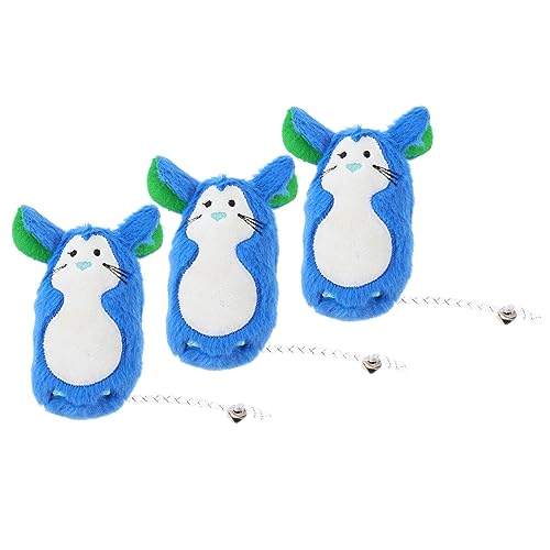 Mipcase 3stücke Teiliges Plüsch-mäuse-Spielzeug Für Katzen Interaktive Kuscheltiere Für Drinnen Fördert Die Aktivität Und Langeweile Für Katzenliebende Haushalte Mipcase 3stücke Teiliges Plüsch-mäuse-Spielzeug Für Katzen Interaktive Kuscheltiere Für Drinnen Fördert Die Aktivität Und Langeweile Für Katzenliebende Haushalte von Mipcase