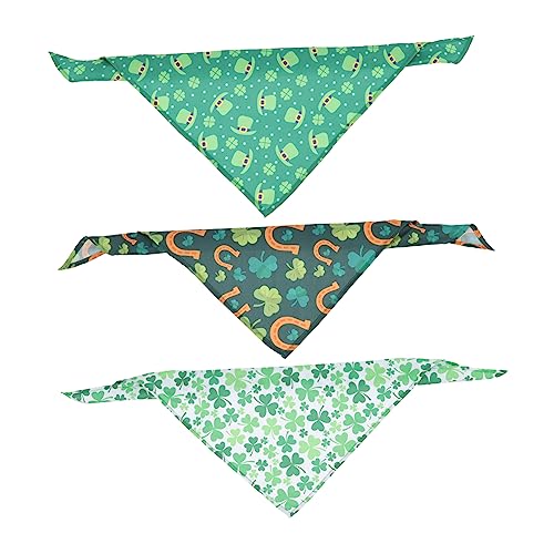 Mipcase Hundehalsband-zubehör Stilvolles Haustier-dreieckstuch Bequem Und Dekorativ Für Den St. Patricks Day Mipcase Hundehalsband-zubehör Stilvolles Haustier-dreieckstuch Bequem Und Dekorativ Für Den St. Patricks Day von Mipcase