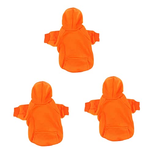 Mipcase 3 Stücke Haustier Warme Mantel Für Hund Hoodie Taschen Komfortable Robuste Haustier Jacke Größe Xs Mipcase 3 Stücke Haustier Warme Mantel Für Hund Hoodie Taschen Komfortable Robuste Haustier Jacke Größe Xs von Mipcase