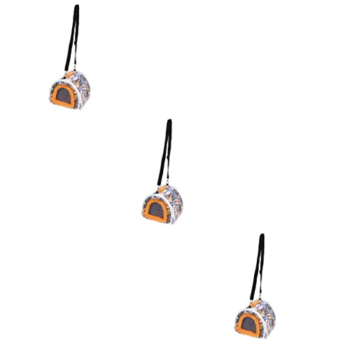 Mipcase 3 Stücke Tragbare Hamster Tasche Mesh Für Reise Kratzfest Pet Träger Tasche Für Tiere von Mipcase