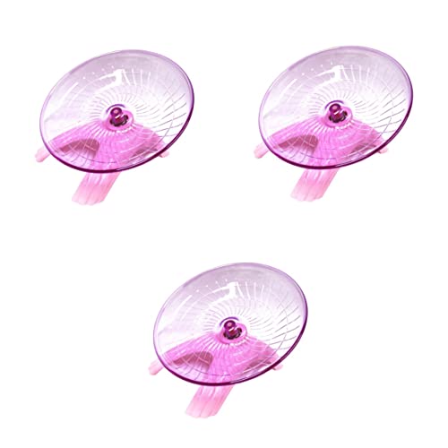 Mipcase 3 Stücke Spielzeug Für Tiere Nicht Lauf Laufrad Pet Run Disc Pet Laufrad Für Hamster von Mipcase