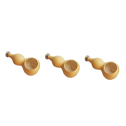 Mipcase 3 Stücke Wilden Papagei Hamster Schüssel Cucurbit Form Lebensmittel Behälter Große Kapazität Mäuse Schüssel Nicht-stabil Für Pet Snacks Mipcase 3 Stücke Wilden Papagei Hamster Schüssel Cucurbit Form Lebensmittel Behälter Große Kapazität Mäuse Schüssel Nicht-stabil Für Pet Snacks von Mipcase