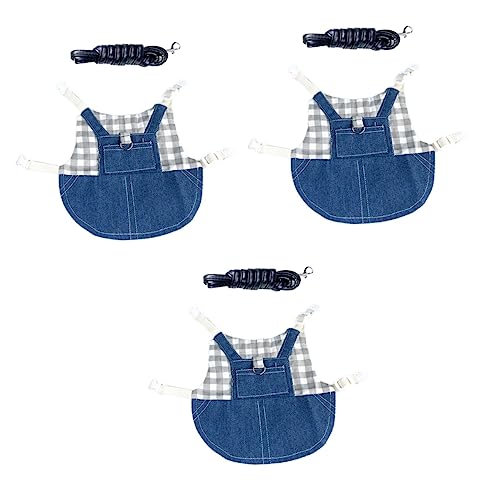 Mipcase 3 Stücke Bunny Leine Kit Haustier für Tiere Modische Weste Für-Term Verwenden Mipcase 3 Stücke Bunny Leine Kit Haustier für Tiere Modische Weste Für-Term Verwenden von Mipcase