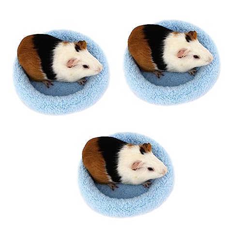 Mipcase 3st Kaninchenbettmatten Hamster Winter Warm Schlafunterlage Für Kleintiere Hamsterhausmatte Warme Matten Für Kleine Haustiere Haustierdecke Hamstermatte Meerschweinchen Warmes Bett von Mipcase