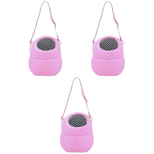 Mipcase 3 STK Hamster Tragetasche Outdoor-haustiertasche Tragetasche Für Igel Kaninchen Tragetasche Kleine Tragetasche Für Haustiere Reisetiere Warme Handtaschen Tragbar Reisetasche von Mipcase