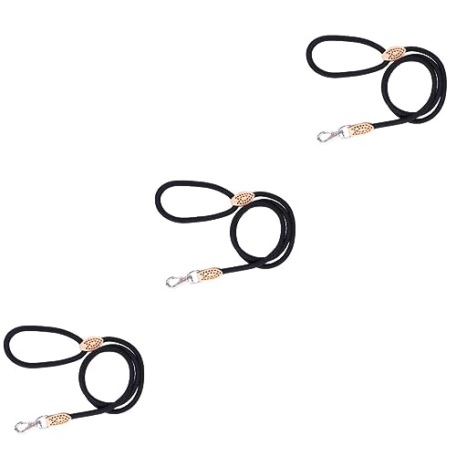 Mipcase 3 Stücke Bergsteigen Hund Seil Leine Nylon Trainingsleine Mit Griff 1cm X 1 25 M Schwarz Mipcase 3 Stücke Bergsteigen Hund Seil Leine Nylon Trainingsleine Mit Griff 1cm X 1 25 M Schwarz von Mipcase