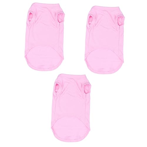 Mipcase 3 Stücke Hund Wetter Bequeme Haustier Kleidung Hund T-Shirt Welpen Kleidung Größe L Mipcase 3 Stücke Hund Wetter Bequeme Haustier Kleidung Hund T-Shirt Welpen Kleidung Größe L von Mipcase