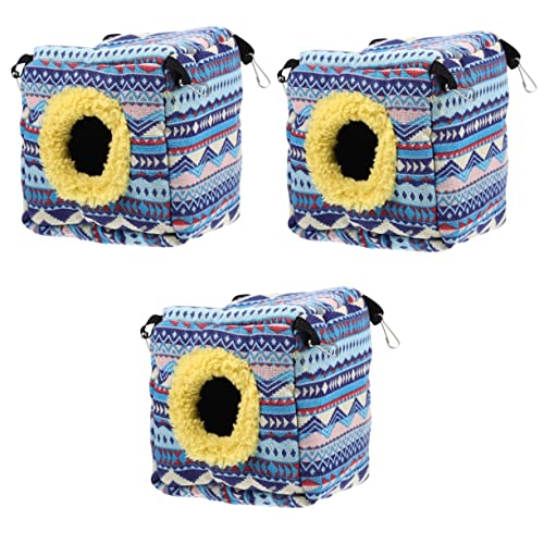 Mipcase 3 Stücke Guinea Pig Nest Hamster Segelflugzeug Nest Eichhörnchen Bett Ratte Hideout Mipcase 3 Stücke Guinea Pig Nest Hamster Segelflugzeug Nest Eichhörnchen Bett Ratte Hideout von Mipcase